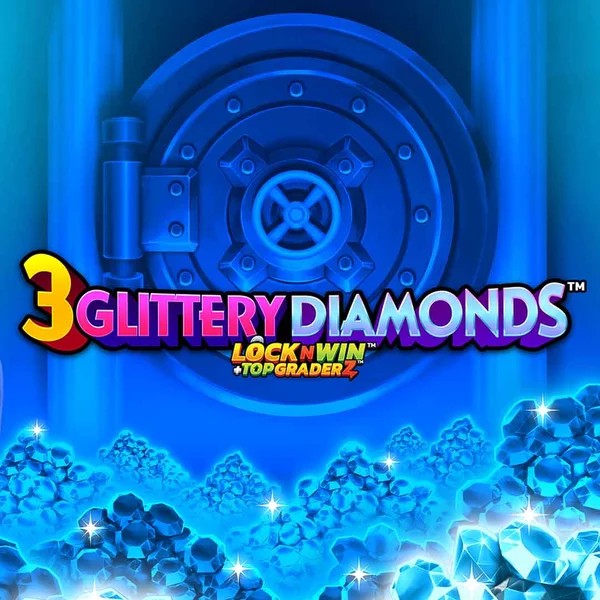 3 Glittery Diamonds game by PearFiction Studios – logo hosted on BigClash Casino
