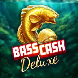 Bass Cash Deluxe slot logo by Alchemy Gaming at BigClash Casino