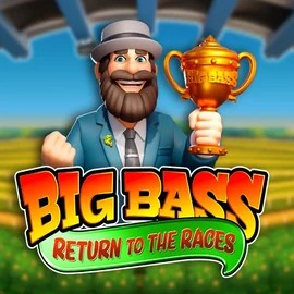 Big Bass Return to the Races by Pragmatic Play, showcased at bigclashcasinos-fi.com – game logo
